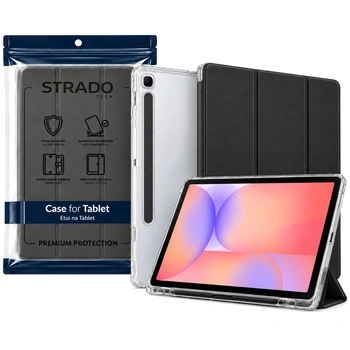 Etui Trifold do Galaxy Tab S10 Lite 10.9/ S10 FE/ S9 FE/ S9/ S8 z miejscem na rysik - czarne