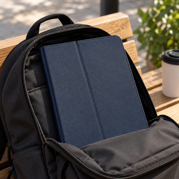 Etui do Apple iPad Air 11 M4 M3 M2 2026/ 25/ 24 gen. 8/7 z klapką - granatowe