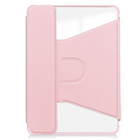 Etui 360 i KLAWIATURA do Apple iPad Air 11 M3 2025/ Air 11 M2 2024 GEN 7, 6, różowe