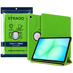 Etui obrotowe do Galaxy Tab A11+ 2025 X236/X235/X230 A9+ SM-X216/X215/X210 - zielone