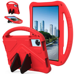 Etui FunColor do Lenovo Idea Tab 11, czerwone - ochronne z podstawką