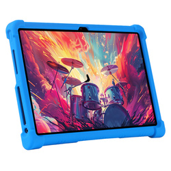 Etui pancerne do Lenovo Tab Plus TB351FU 11.5" z podstawką - niebieskie