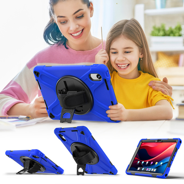 Etui pancerne Armor do Idea Tab 11 / Lenovo Idea Tab - ochronne z podstawką, dostęp do portów i przycisków