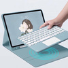 Bluetooth touchpad keyboard case for iPad Air 13 Gen6 (Blue)