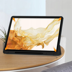 Etui Smart do Galaxy Tab S9 Ultra / S10 Ultra 14.6 X910 X916 X926, granatowe - ochronne z podstawką