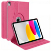 Etui Obrotowe do iPad 10.9 2022 Gen. 10 / iPad 11 2025 A16 Gen. 11, różowe - ochronne z podstawką