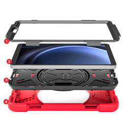 Etui pancerne Shockproof do Samsung Galaxy Tab A9 8 / 8.7 2023, czerwone - ochronne