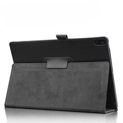 Etui Slim z klapką do Lenovo Tab M10 10.1 2022 3 Gen / 3rd Gen, czarne - ochronne z podstawką