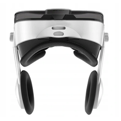 Okulary gogle VR 3D 360° Fiit 3F ze słuchawkami do telefonu Android iOS