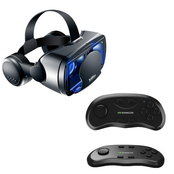 Zestaw Okulary 3D VR Vrg Pro Plus + Gamepad Shinecon B01 - do smartfona