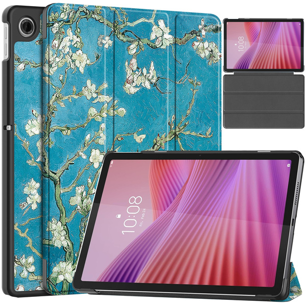 Etui Graficzne do Lenovo Tab 10.1 2025 z klapką - ochronne z podstawką