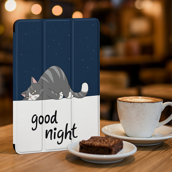 Etui Graficzne do Lenovo Tab M11 10.95 11 - ochronne z podstawką, dostęp do portów i przycisków