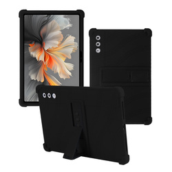 Etui Armor do Lenovo Yoga Tab Plus 12.7 2025, czarne - ochronne z podstawką, dostęp do portów i przycisków