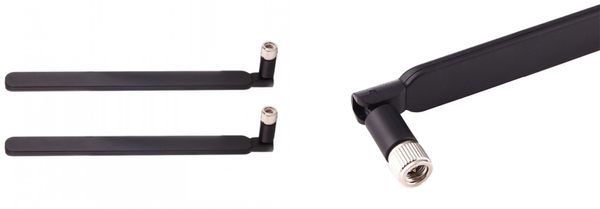 2x Antena wzmacniająca sygnał do routera Lte Huawei B593 E5186 B525, biały