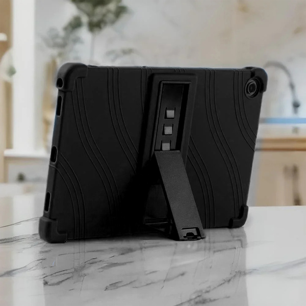 Etui Armor do Lenovo Tab 10.1 2025 / XU, czarne - ochronne z podstawką
