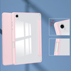 Etui Clear Pencil do Samsung Galaxy Tab S11 11 SM SMX736 z klapką, różowe - ochronne