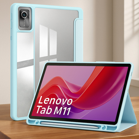 Etui Smart Crystal do Lenovo Tab M11 TB330FU 10.95" (Niebieskie)