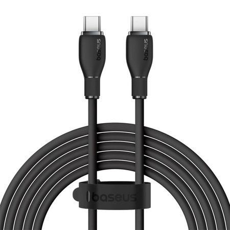 Kabel Baseus Pudding Series USB-C 100W 1,2m, czarny
