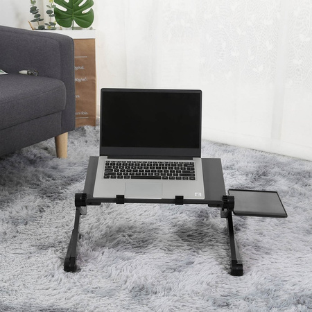 Podstawka składana z wentylatorem chłodzącym pod tablet laptop do 17 F2, czarna