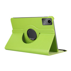 Etui Obrotowe 360 do Lenovo Tab M11 10.95, zielone - ochronne z podstawką, dostęp do portów i przycisków