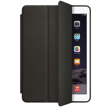 Etui Smart z magnetyczną z klapką do Apple iPad Air 2 9, czarne - ochronne z podstawką
