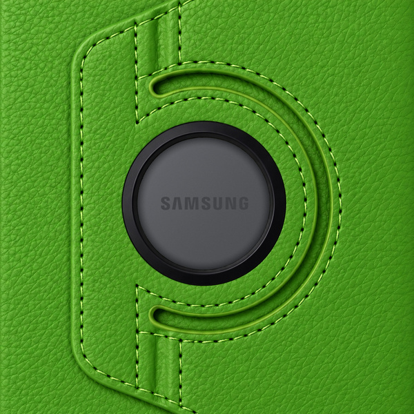 Etui obrotowe do Samsung Galaxy Tab A11 X135/ X133 A9 SM-X115/X110 - zielone