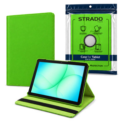 Etui obrotowe do Galaxy Tab A11+ 2025 X236/X235/X230 A9+ SM-X216/X215/X210 - zielone