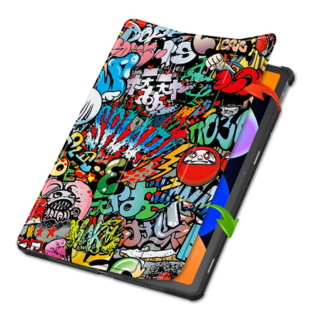 Etui GRAFICZNE do Lenovo Idea Tab 11" ZAFR0378PL TB336FU TB336ZU z klapką