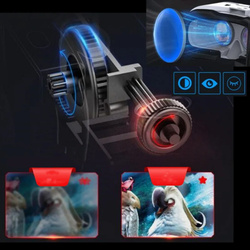 Okulary gogle VR 3D 360 Shinecon G02EF ze słuchawkami - do smartfona