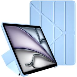 Etui Trifold do iPad Pro 11 Gen 5 M4 2024 A2836 A2837 3006 / Gen. 5 A2836, niebieskie - ochronne