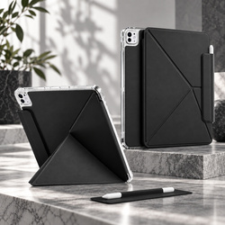 Etui Origami do Apple iPad Air 13 M4 M3 M2 2026/25/24 gen 8/7/6 - czarne