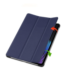Etui Smart do Xiaomi Pad 7 / Pad 7 Pro 11.2 z klapką / Xiaomi Pad 7 Pro, granatowe - ochronne z podstawką