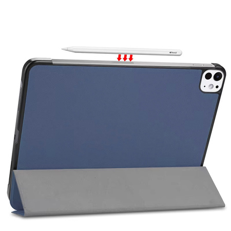Etui Smart Case pokrowiec obudowa do iPad Pro 11 Gen 5 A2836 A2837 A3006, granatowe