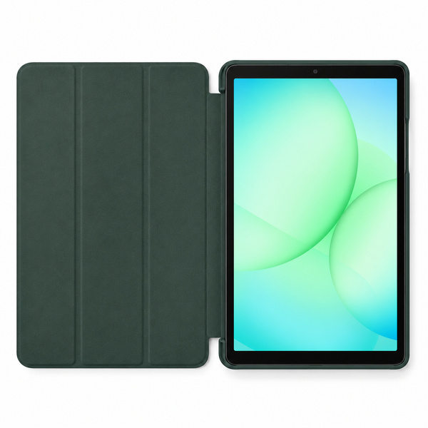 Etui Smart do Galaxy Tab A11 X135/X133 A9 SM-X115/SM-X110 z klapką - zielone