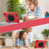 Etui Shockproof z uchwytem do Lenovo Tab M11 10.95, czerwone - ochronne z podstawką, dostęp do portów i przycisków